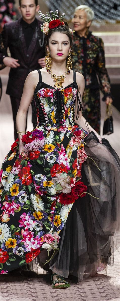 dolce gabbana floral dress 2019|dolce gabbana floral dress sale.